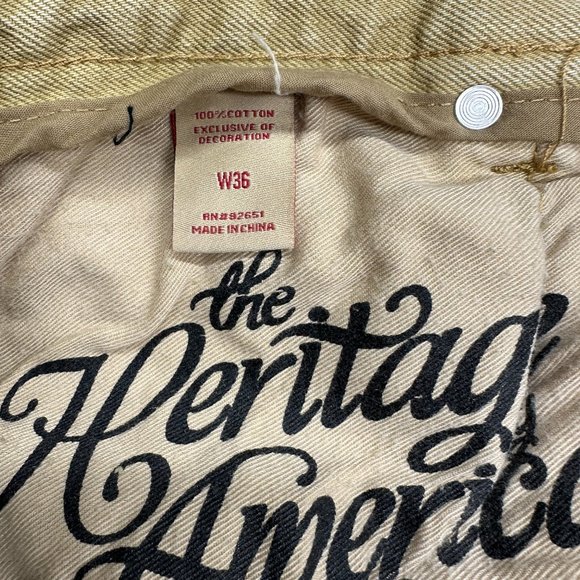 Heritage America Destroyed Denim Shorts (36) - Picture 10 of 11